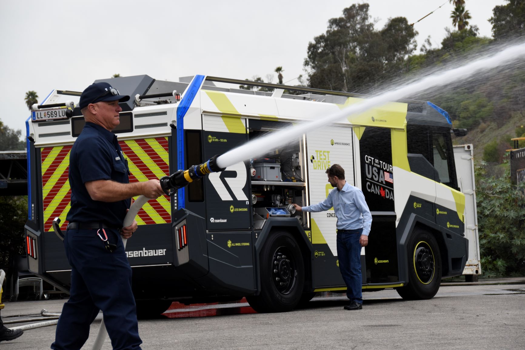 LAFD Purchasing First Electric Fire Engine in North America Los
